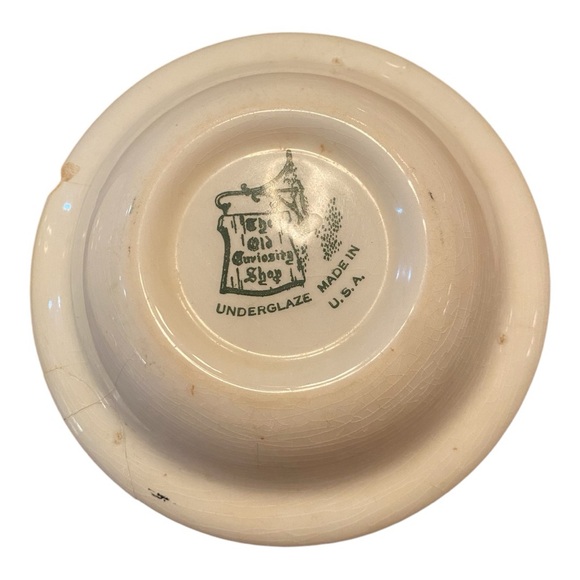 Vintage 1950s pair of small bowls  “The Old Curiosity Shop” - Picture 6 of 6